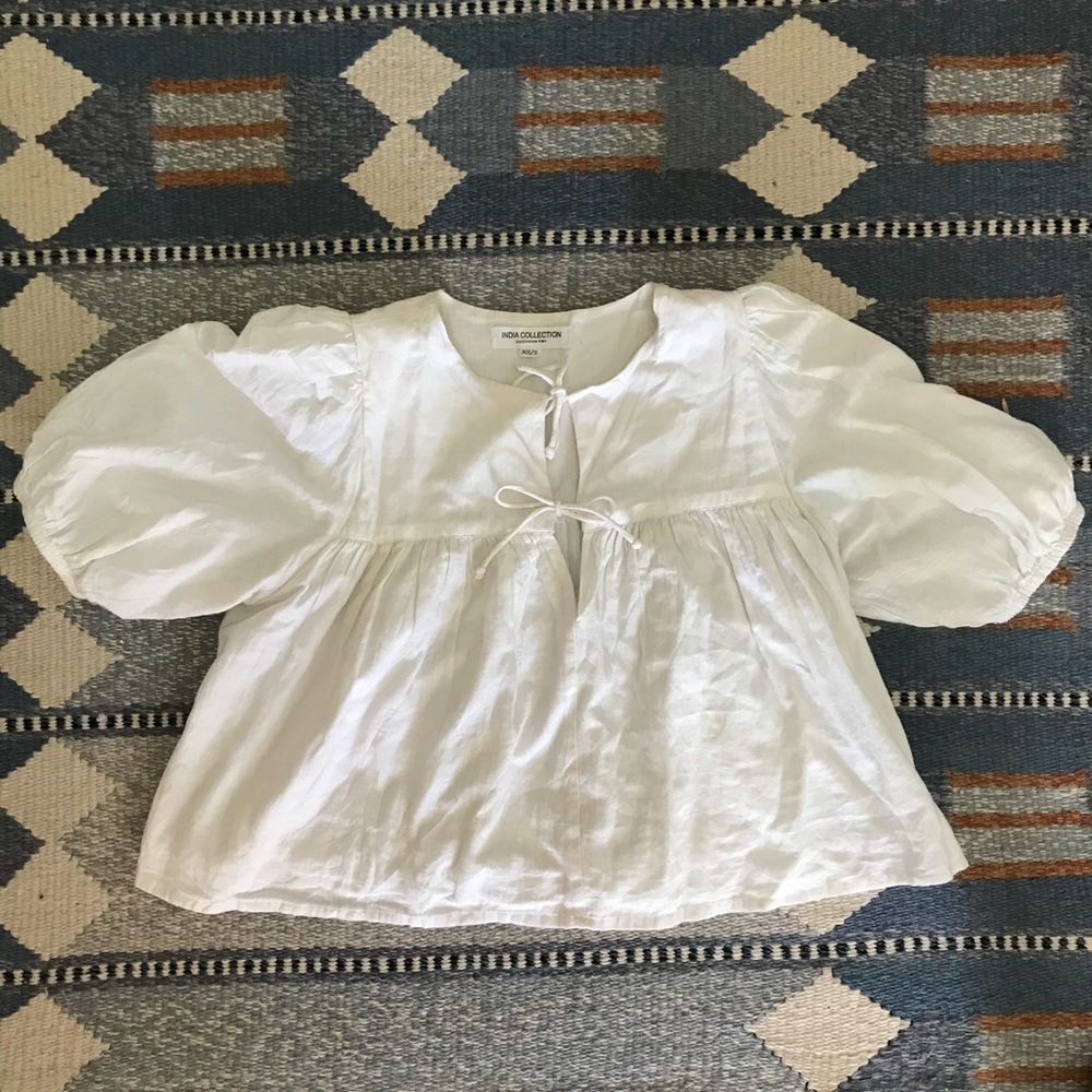 Emerson Fry peasant top, size xs/s